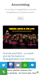 Mobile Screenshot of anuncioblog.com